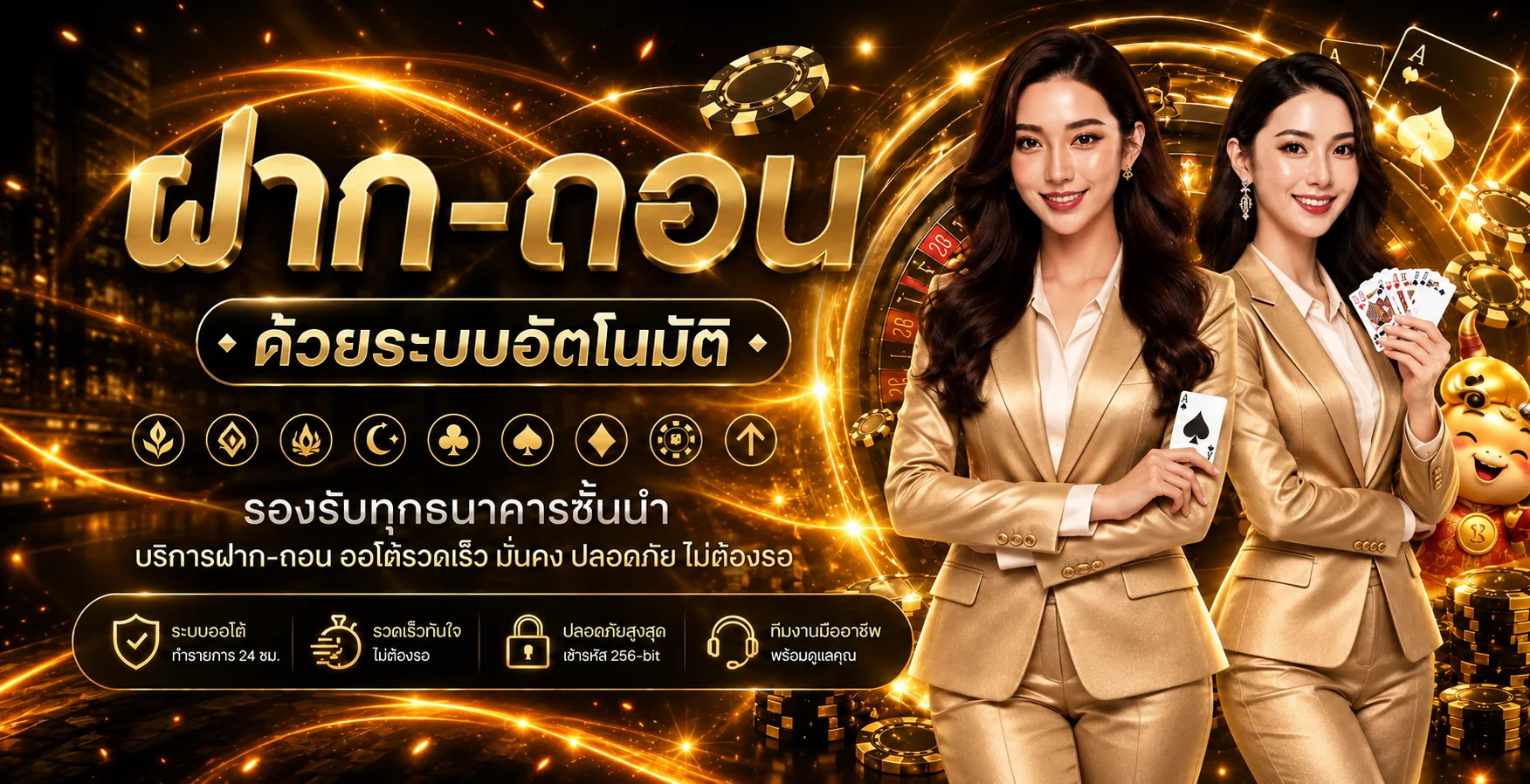 ระบบฝากถอนอัตโนมัติของ 15FINISH
